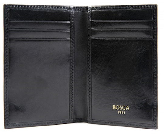 Bosca Old Leather 8 Pocket Credit Card Case