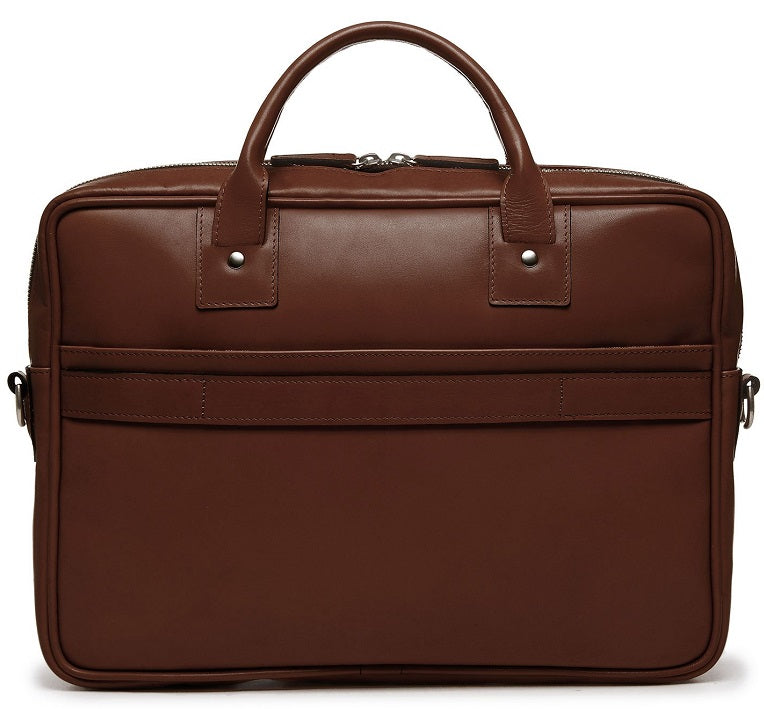 Korchmar Edwin Slim Leather Briefcase