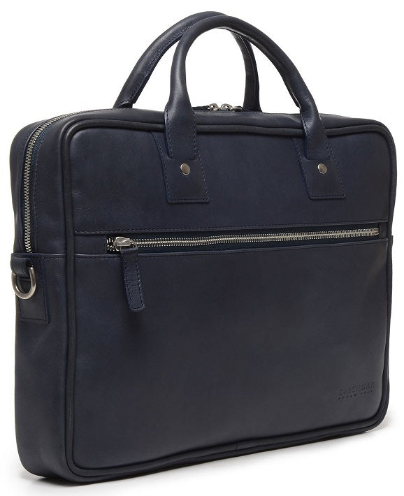 Korchmar Edwin Slim Leather Briefcase