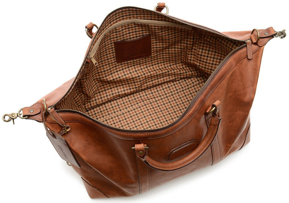 Korchmar Twain 22" Leather Weekend Duffel