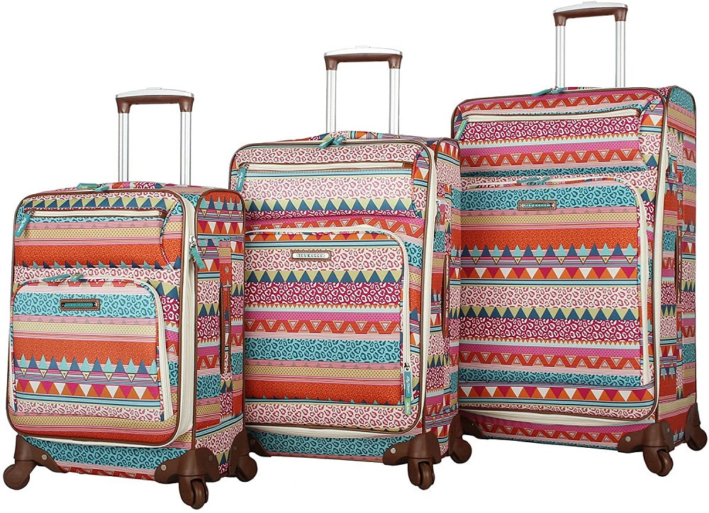 Lily Bloom On The Prowl 3-Piece Luggage Set