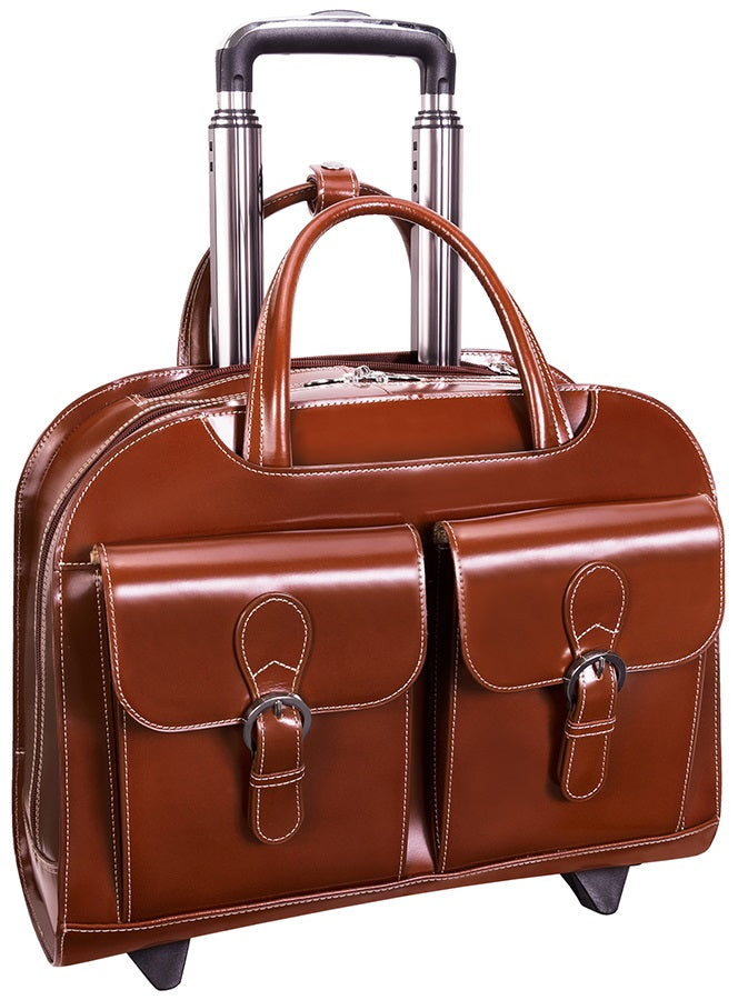 McKlein L Series Davis Wheeled Laptop Briefcase