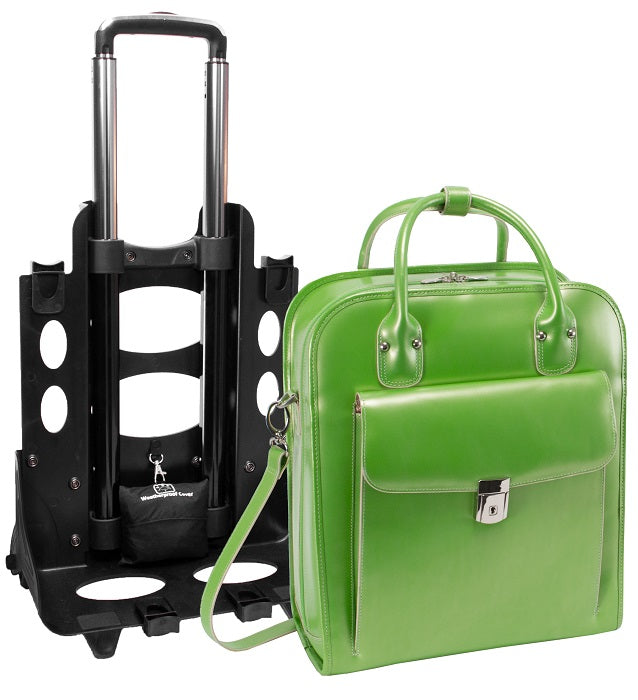 McKlein W Series La Grange Detachable-Wheeled Briefcase
