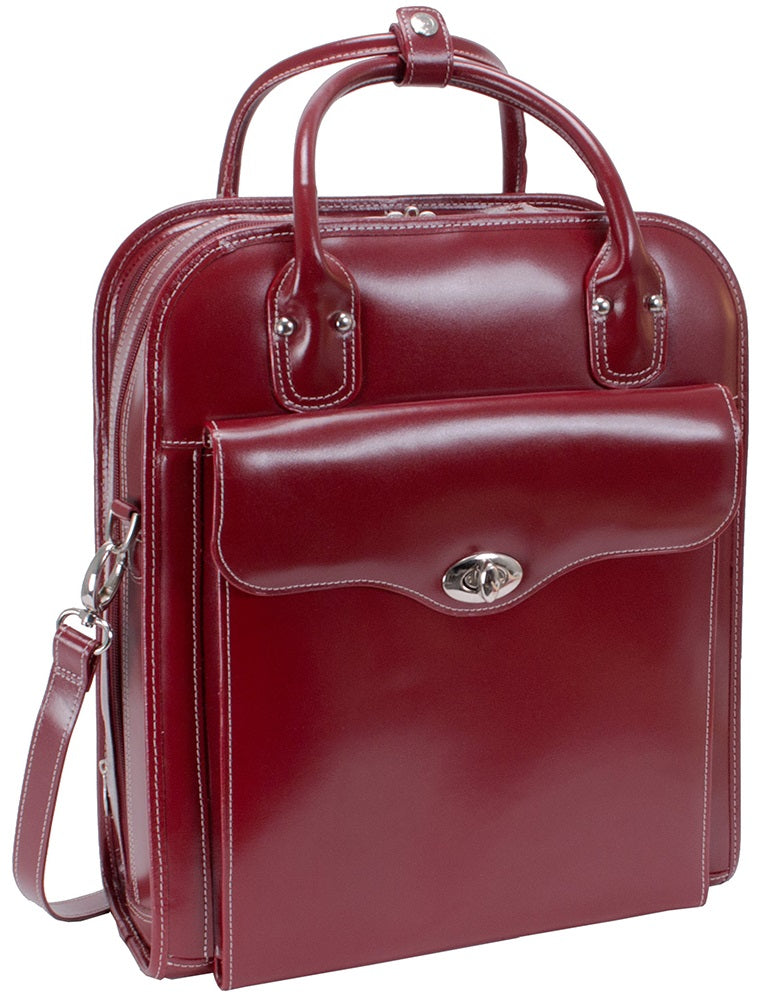 McKlein W Series Melrose Detachable-Wheeled Briefcase