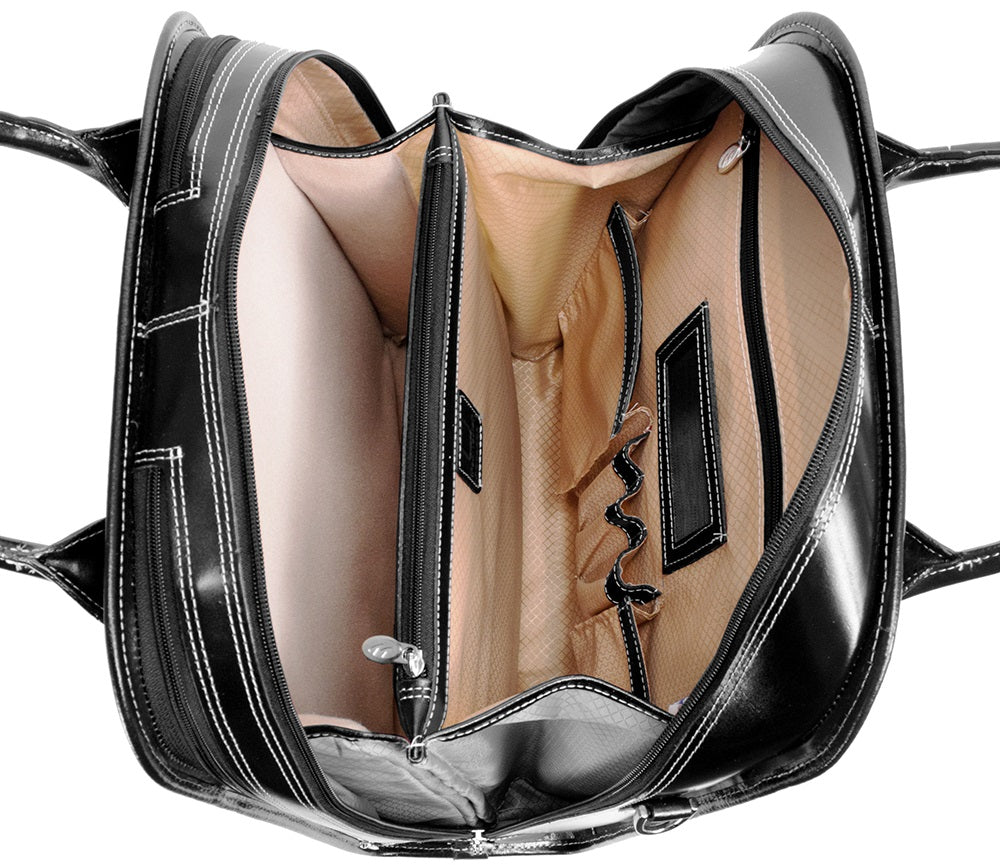 McKlein W Series Melrose Detachable-Wheeled Briefcase
