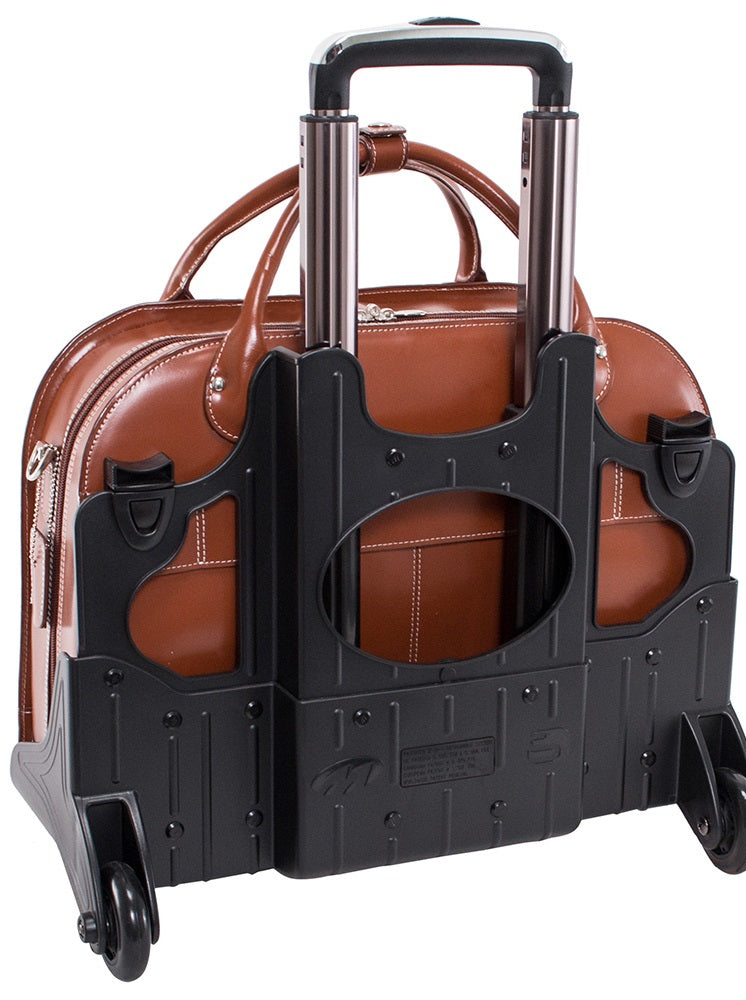 McKlein W Series Roseville Detachable-Wheeled Briefcase