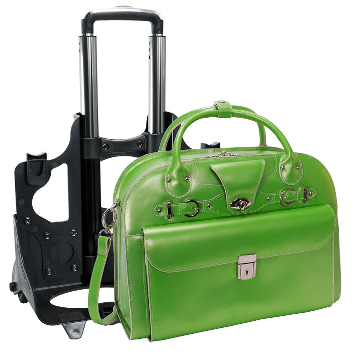 McKlein W Series Roseville Detachable-Wheeled Briefcase