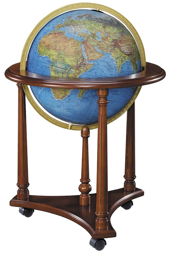 Replogle Lafayette Illuminated Blue Ocean Floor Globe