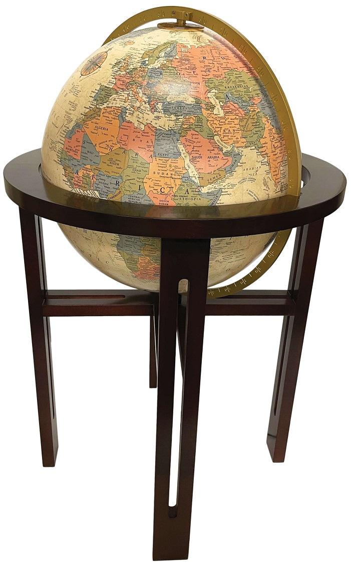 Replogle Naples Illuminated Antique Ocean Floor Globe