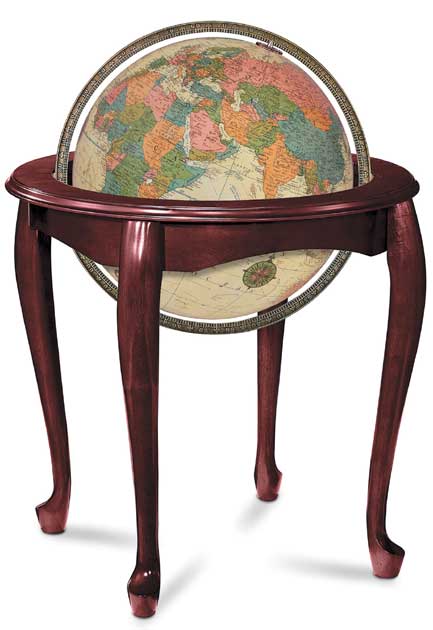 Replogle Queen Anne Illuminated Floor Globe