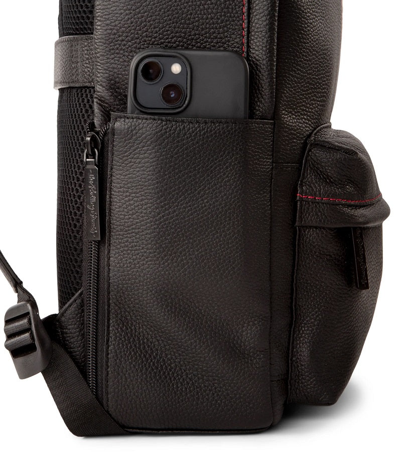The Rolling Stones Leather Backpack