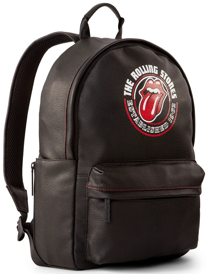The Rolling Stones Leather Backpack