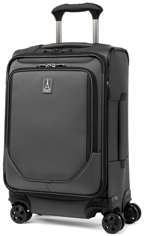 Travelpro Crew Classic Compact Carry-On Expandable Spinner in Titanium Grey