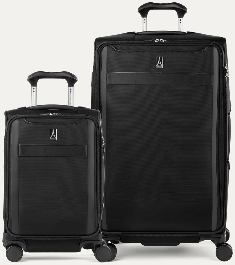 Travelpro VersaPack Compact Carry-On / Medium Check-In Luggage Set in Black