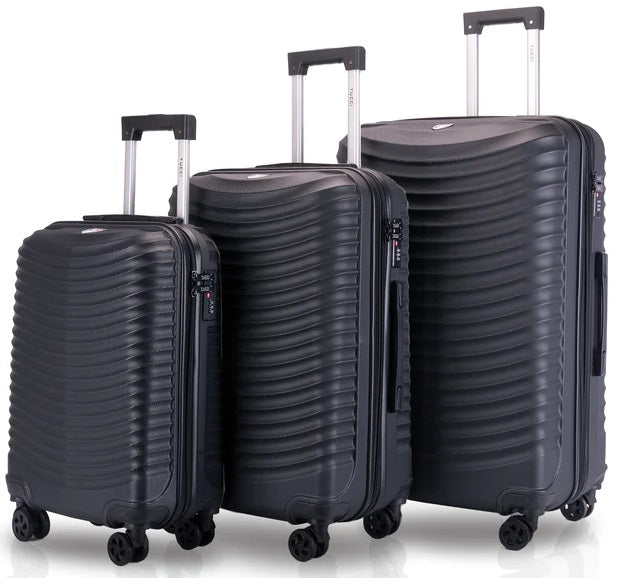 Tucci 3-Piece Luggage Set - Flettere