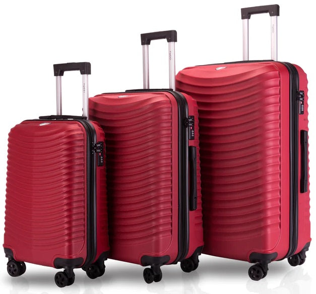 Tucci 3-Piece Luggage Set - Flettere