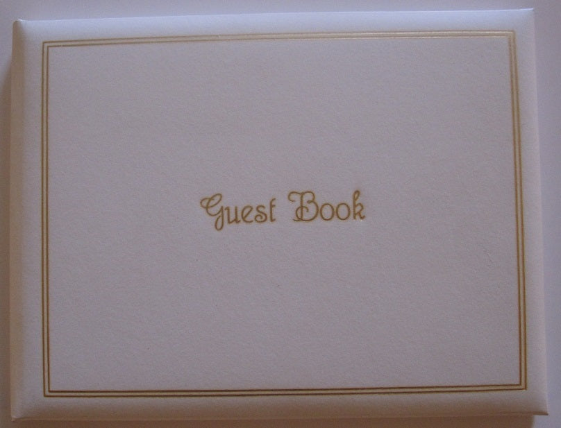 Leather Guest Book