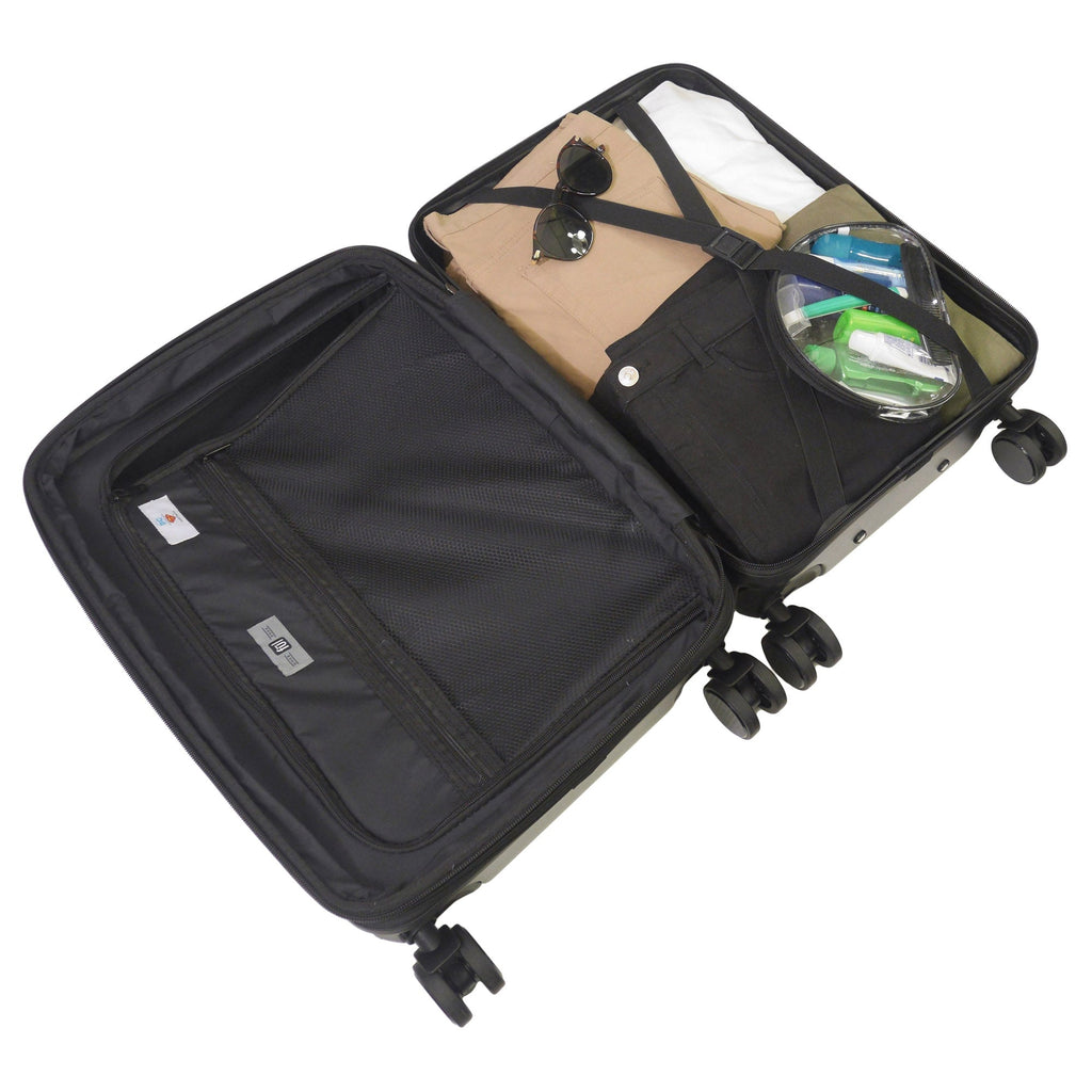 Superman “Man of Steel” 22.5" Hardside Carry-On Spinner by FŪL