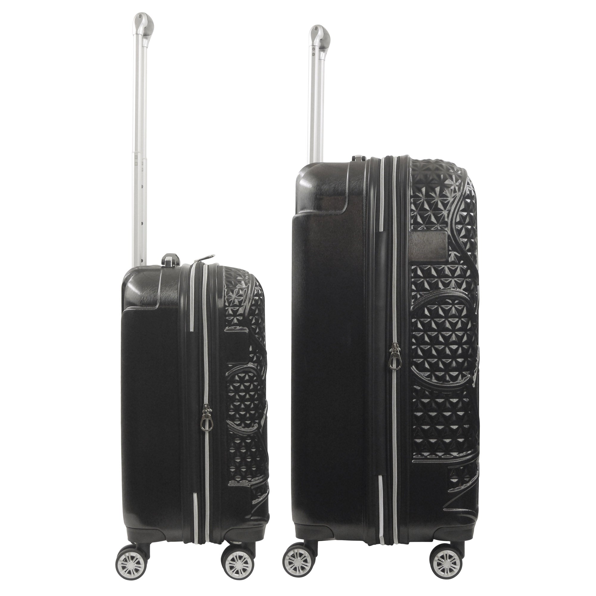 Disney Mickey Mouse Rolling Suitcases 2 Piece Set Black