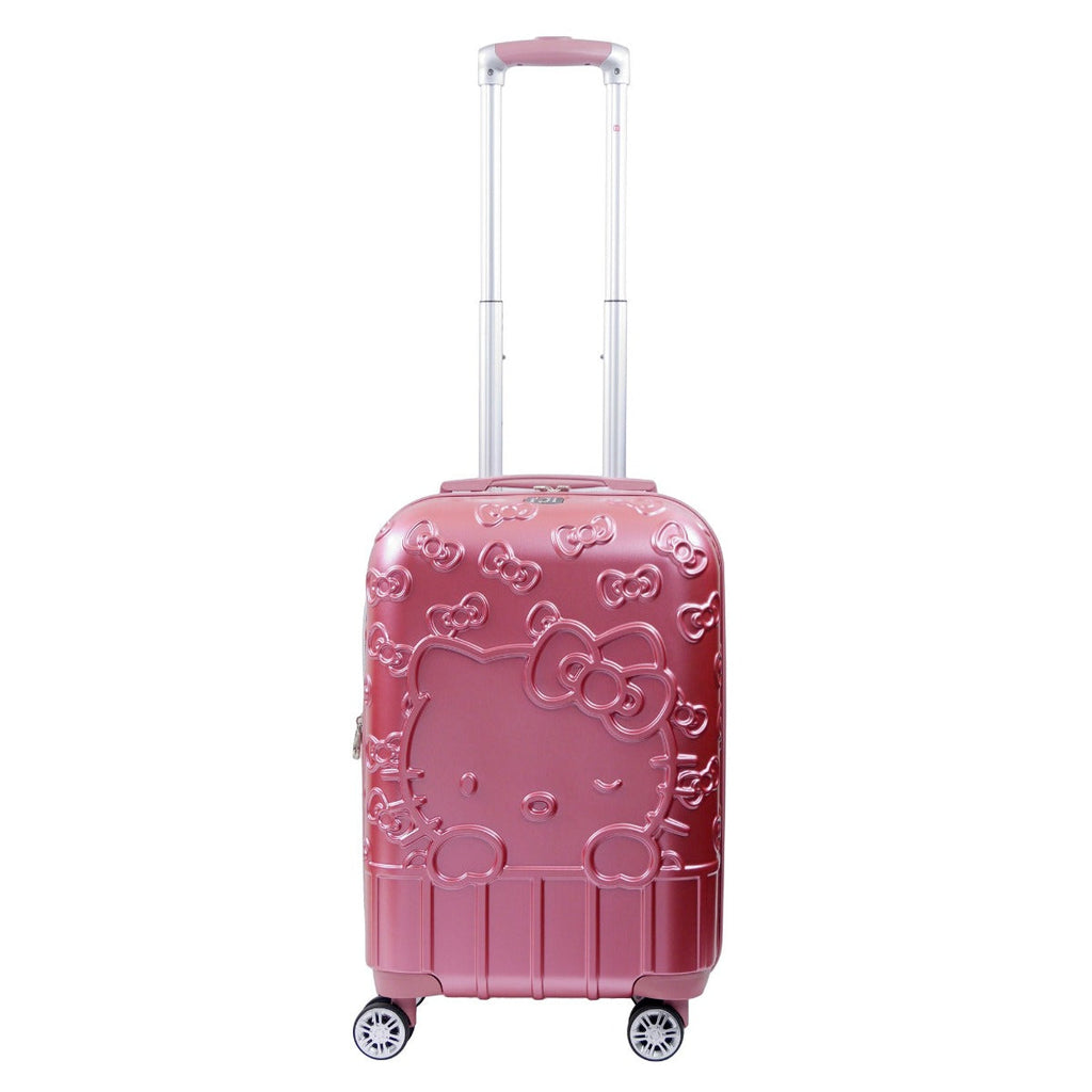 Hello Kitty Portrait & Bows 22.5" Carry-on Luggage Spinner Suitcase