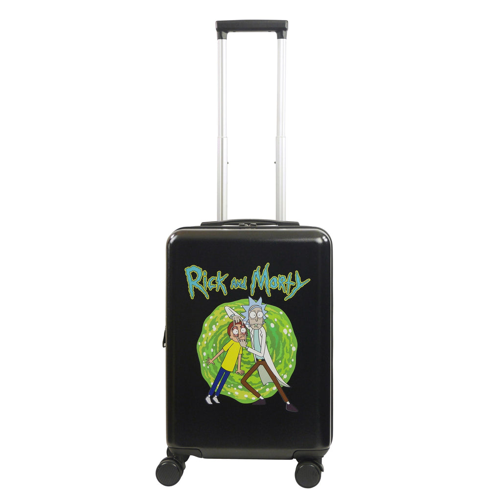 Rick and Morty Ful 22.5" Black Carry-On Luggage