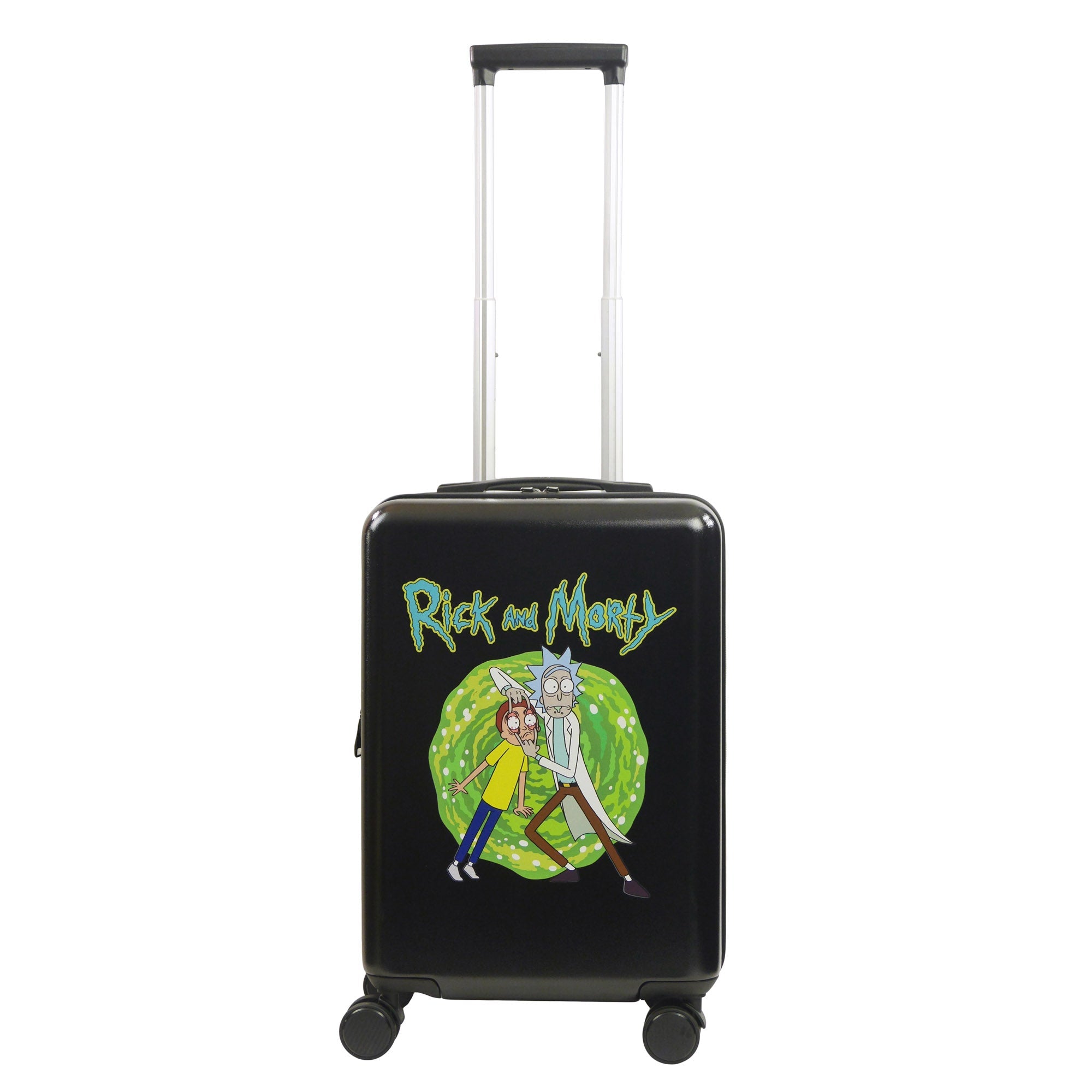 Rick and Morty Ful 22.5" Black Carry-On Luggage