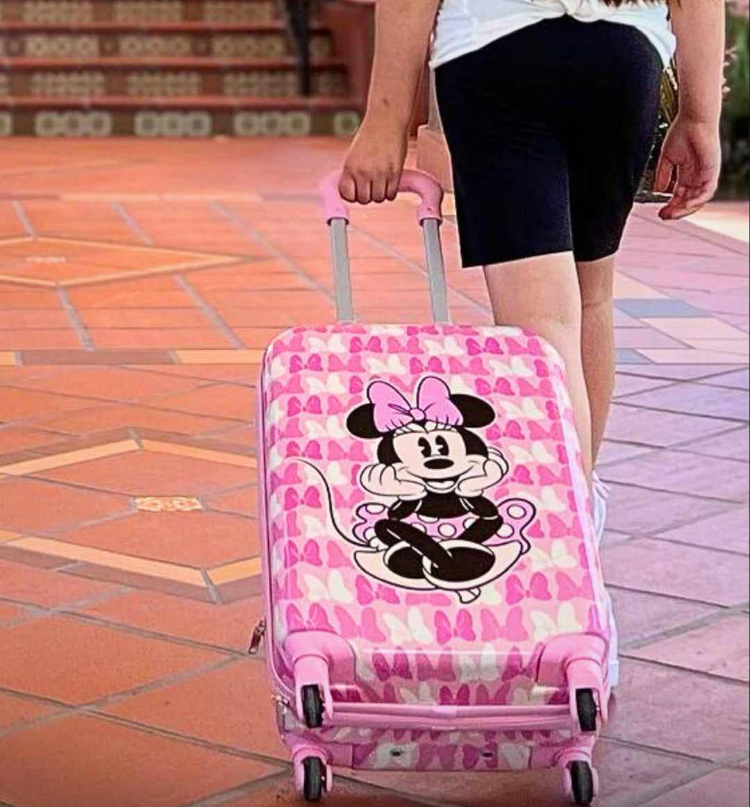 Disney Ful Minnie Mouse Bows Print Kids 20.5" luggage
