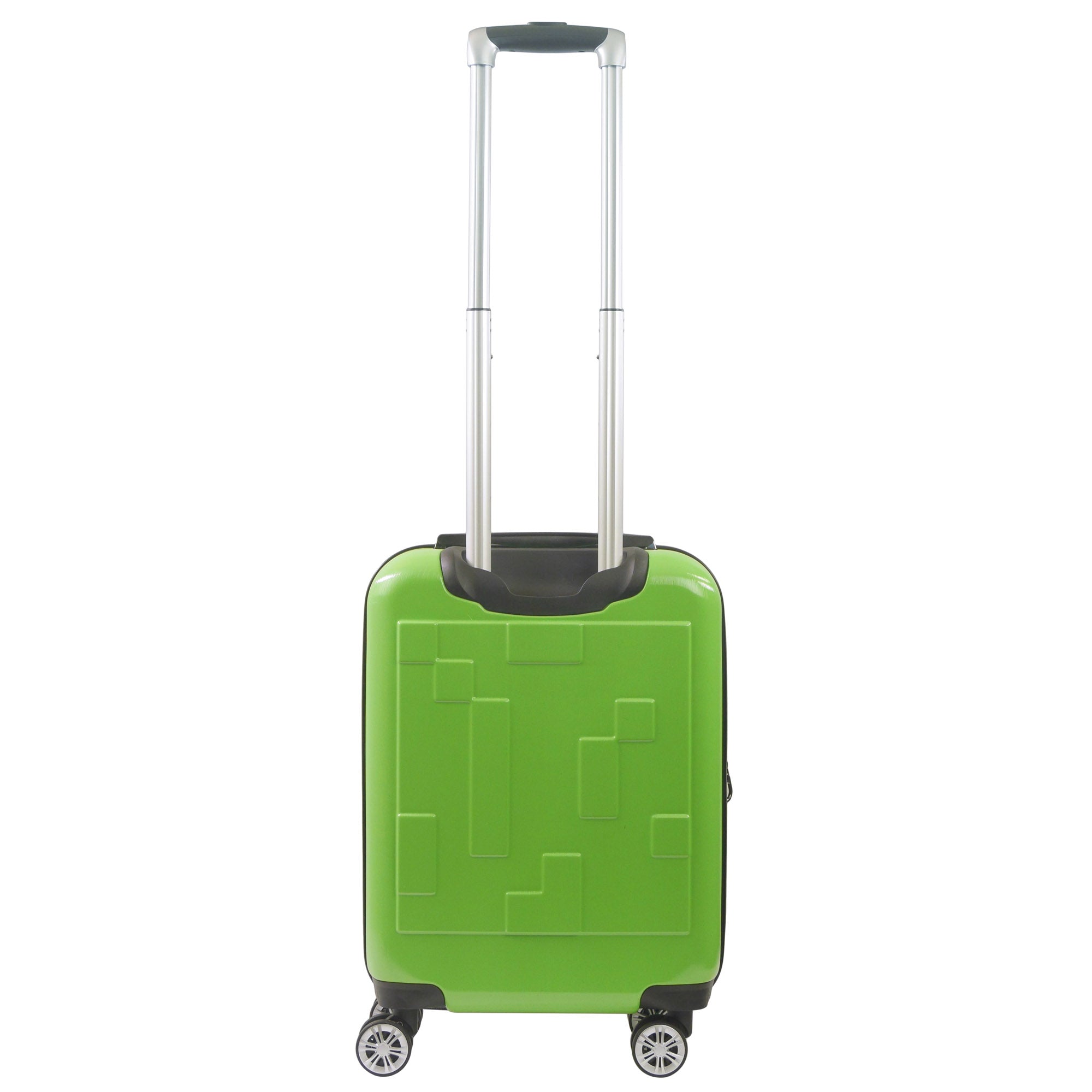 Minecraft Creeper Big face 21.5" Expandable Carry-On Spinner Luggage by FŪL