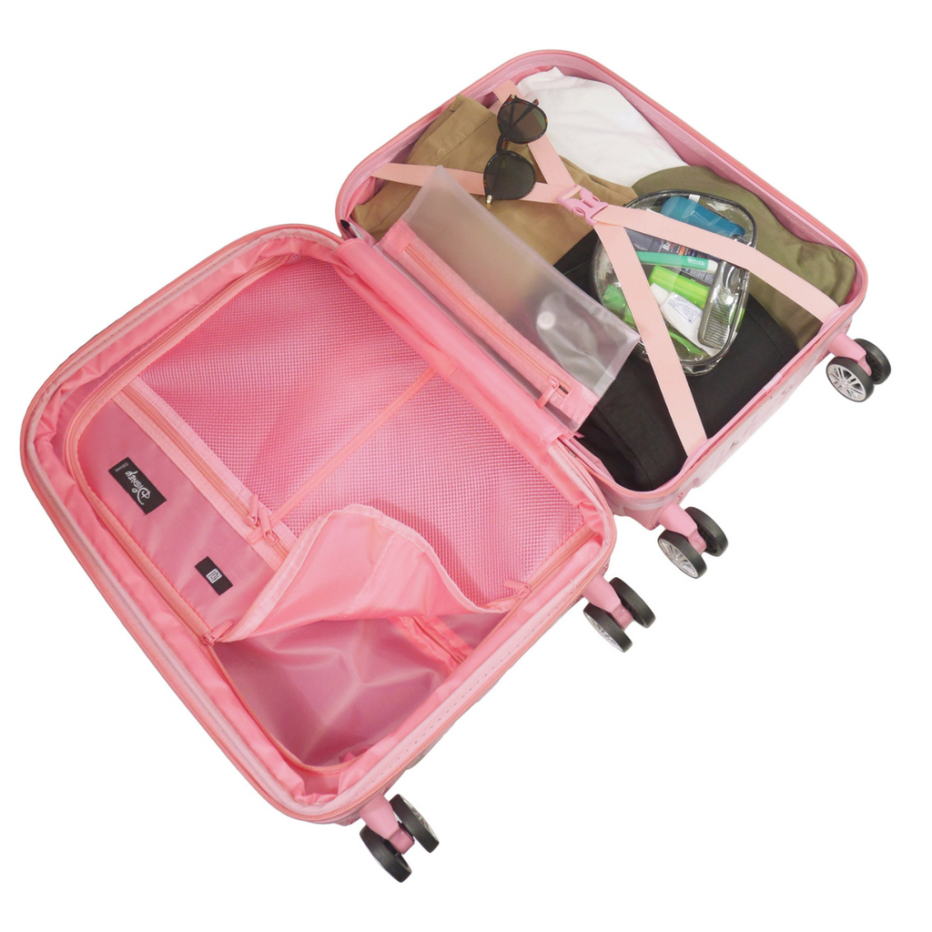 Disney Ful Minnie Mouse Icon All Over 3D Molded 22.5" Carry-on Luggage