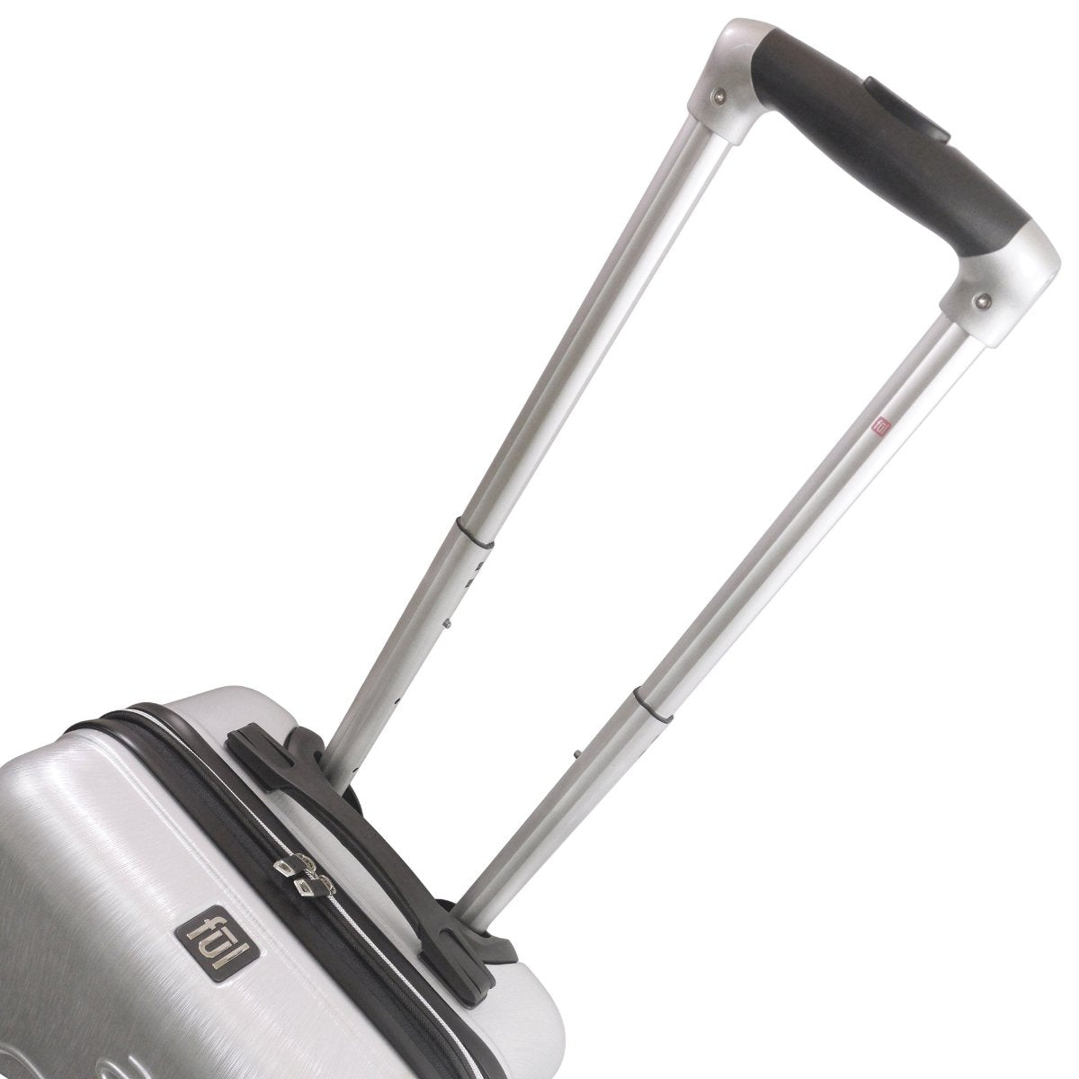 Peanuts Snoopy & Woodstock Silver 22" Carry-on Spinner Luggage