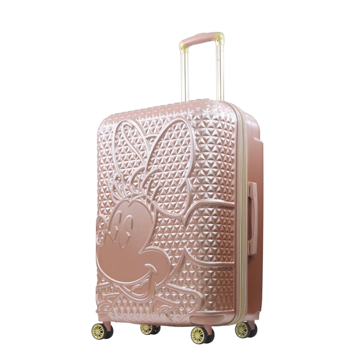 Disney Minnie Mouse FŪL 30" Luggage Spinner Rose Gold