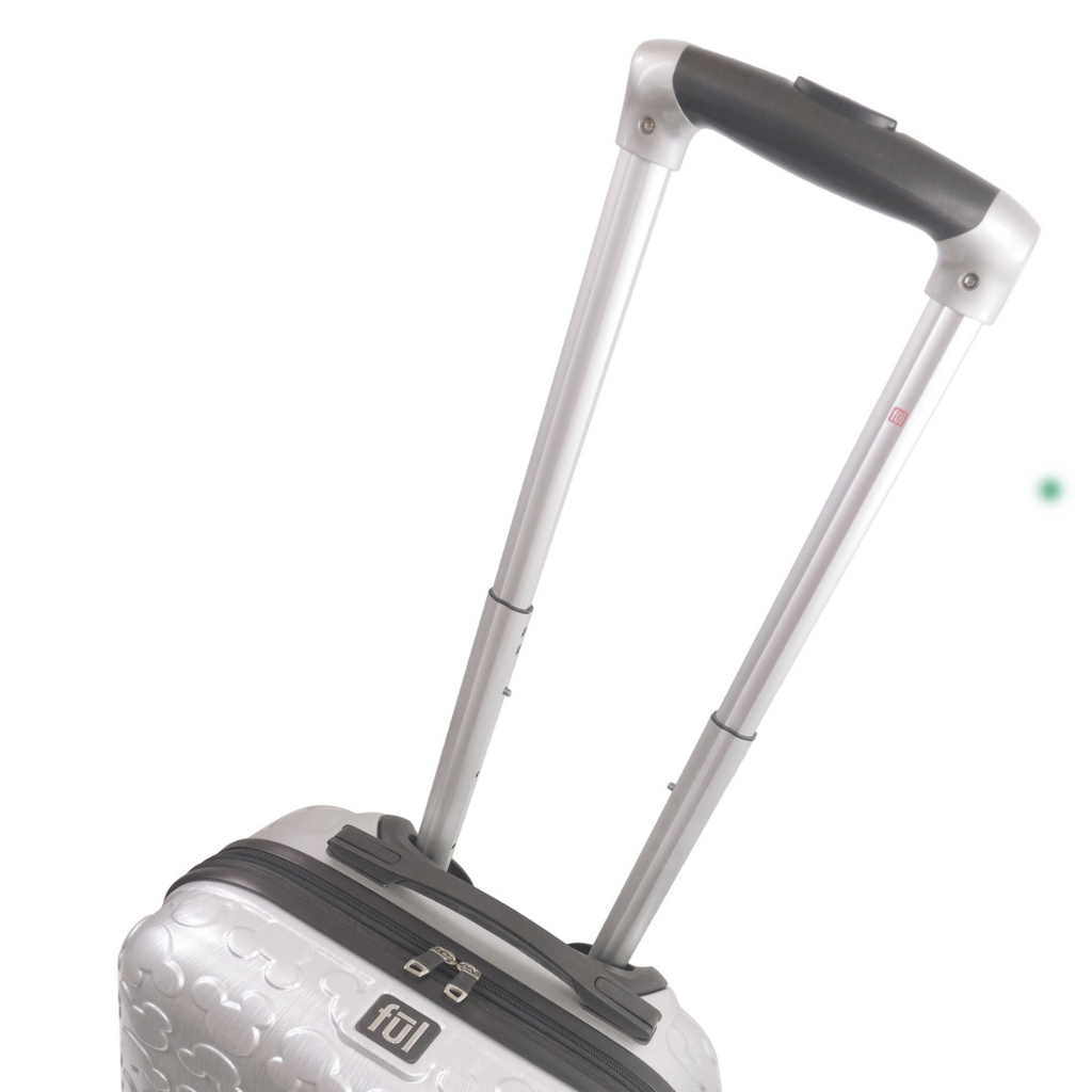 Disney Ful Mickey Mouse Icon All Over 3D Molded 22.5" Carry-on Luggage