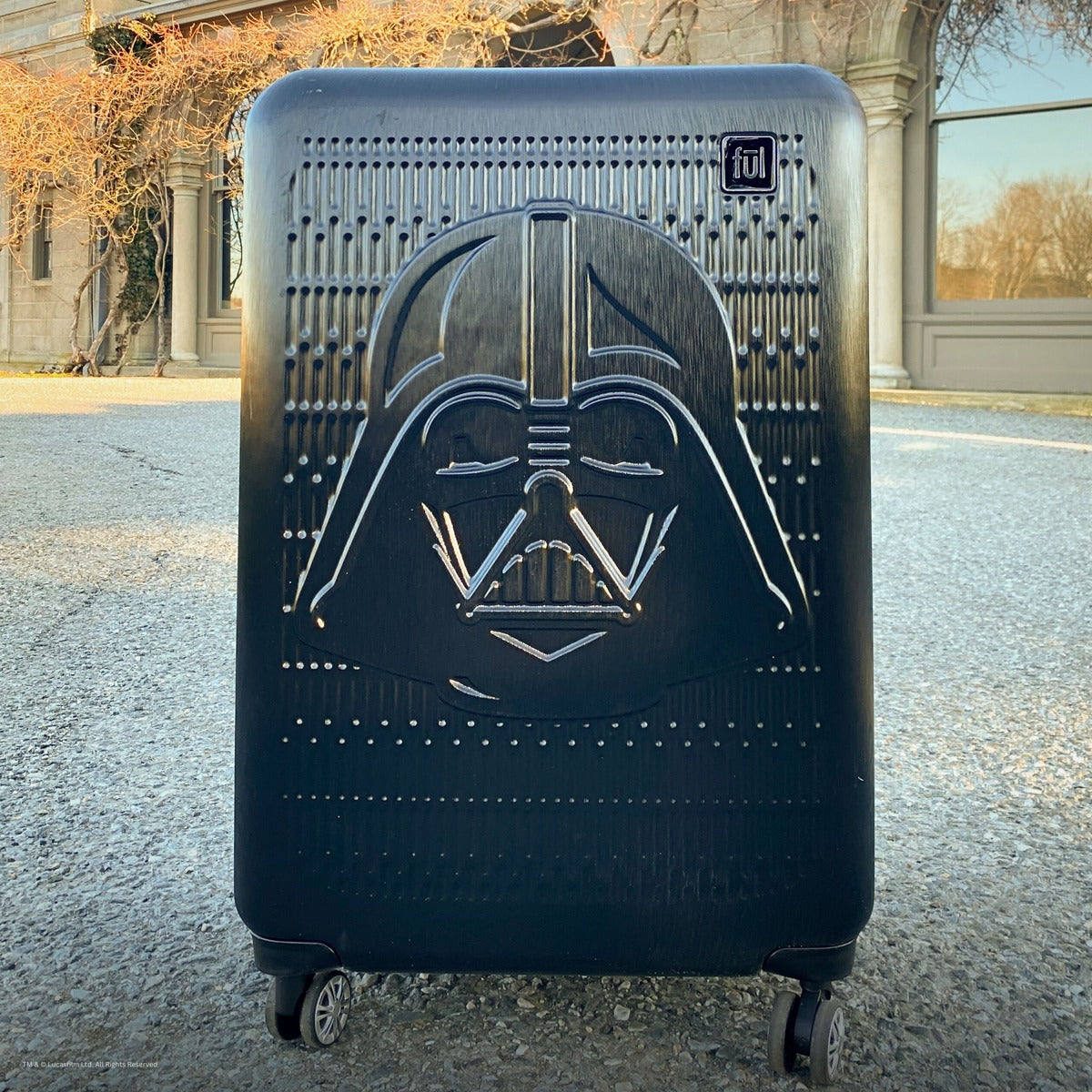 Star Wars Darth Vader Embossed 25" Spinner Suitcase