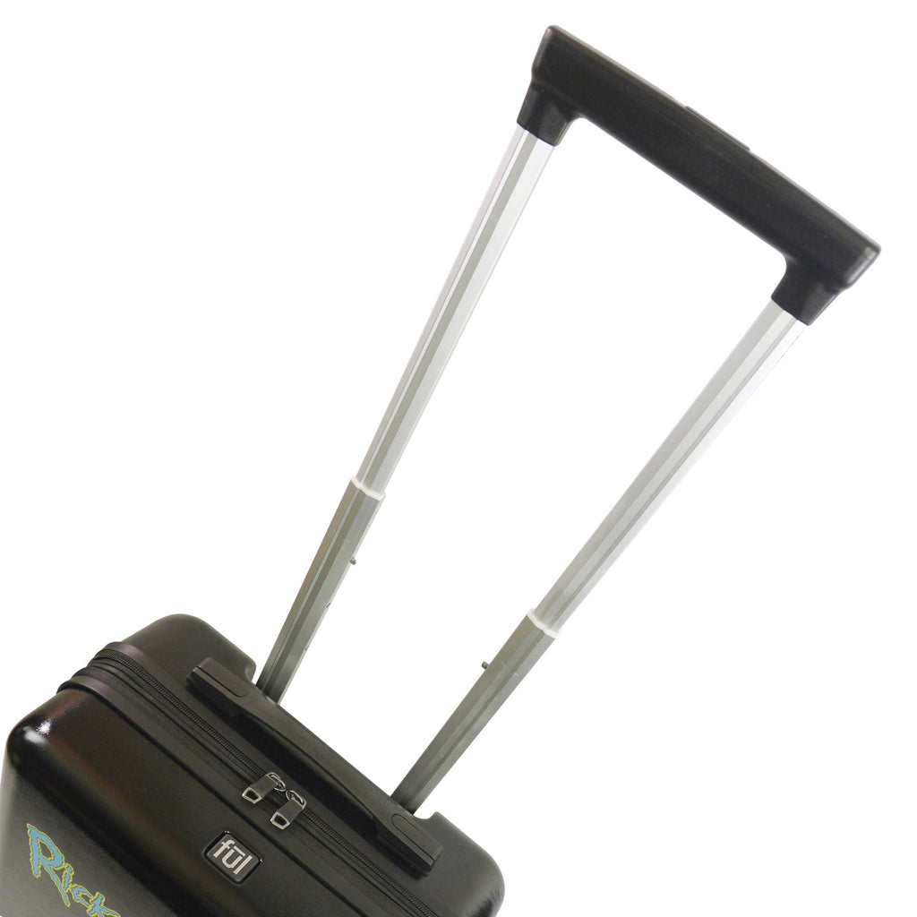 Rick and Morty Ful 22.5" Black Carry-On Luggage