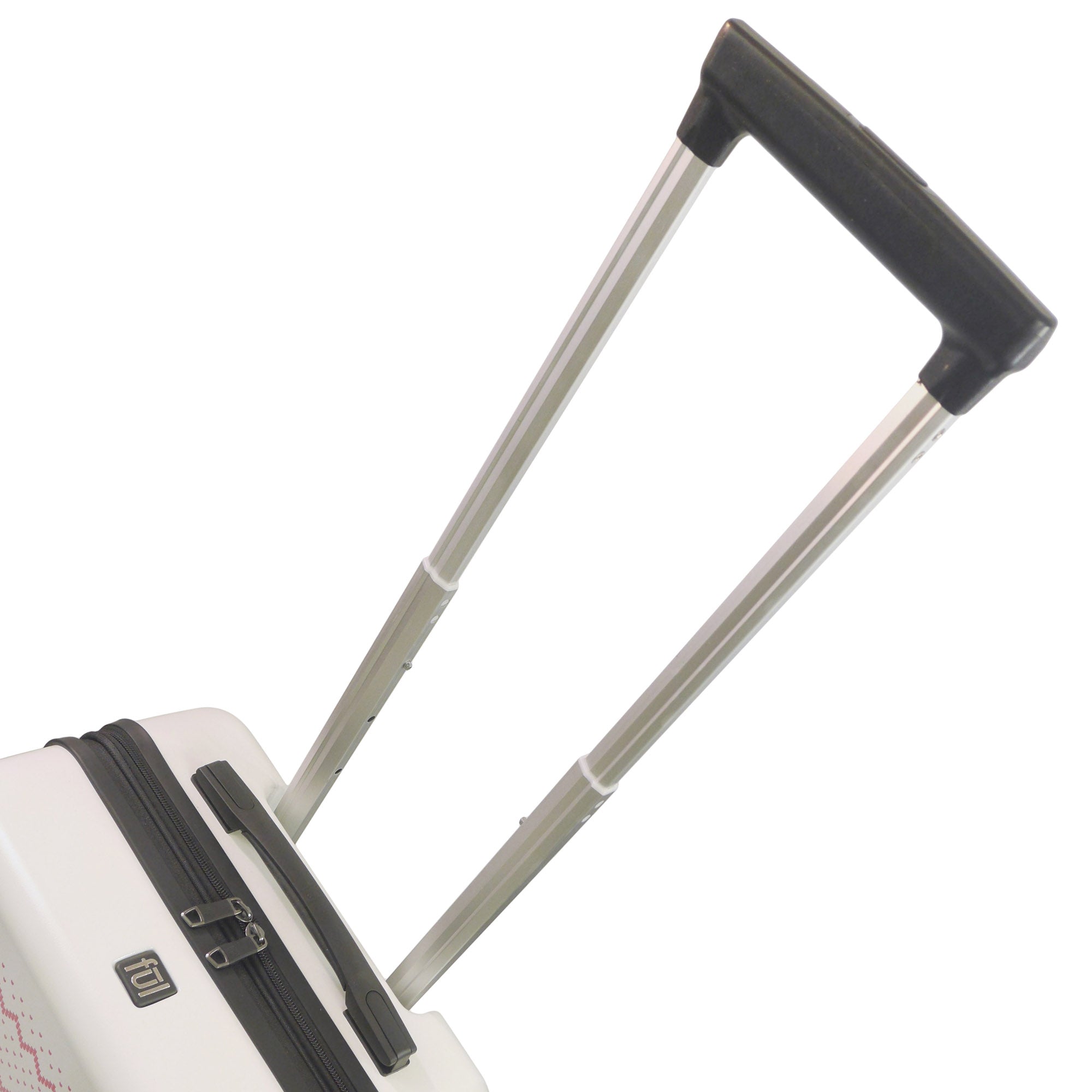 Home Alone 22.5" White Carry-On Suitcase Luggage