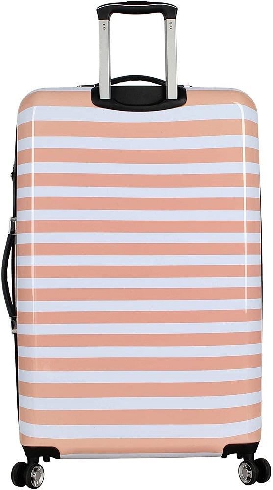 Betsey Johnson Chevron Hearts 3-Piece Luggage Set