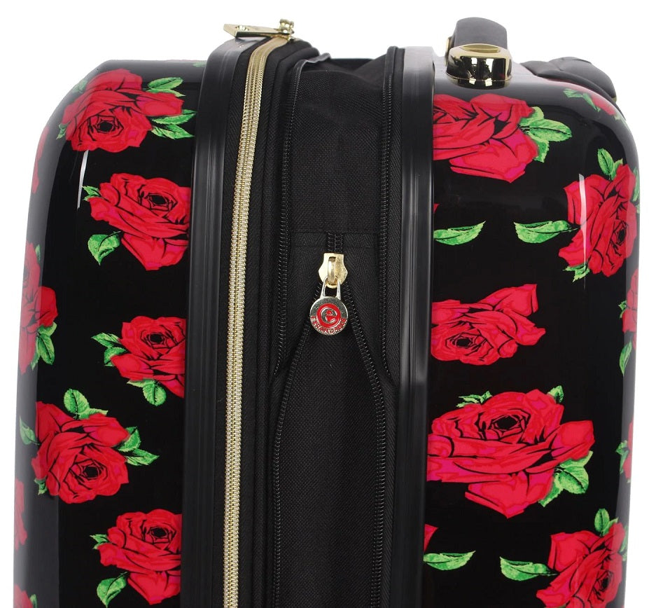 Betsey Johnson Covered Roses 26" Spinner