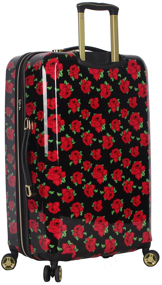 Betsey Johnson Covered Roses 3-Piece Luggage Set