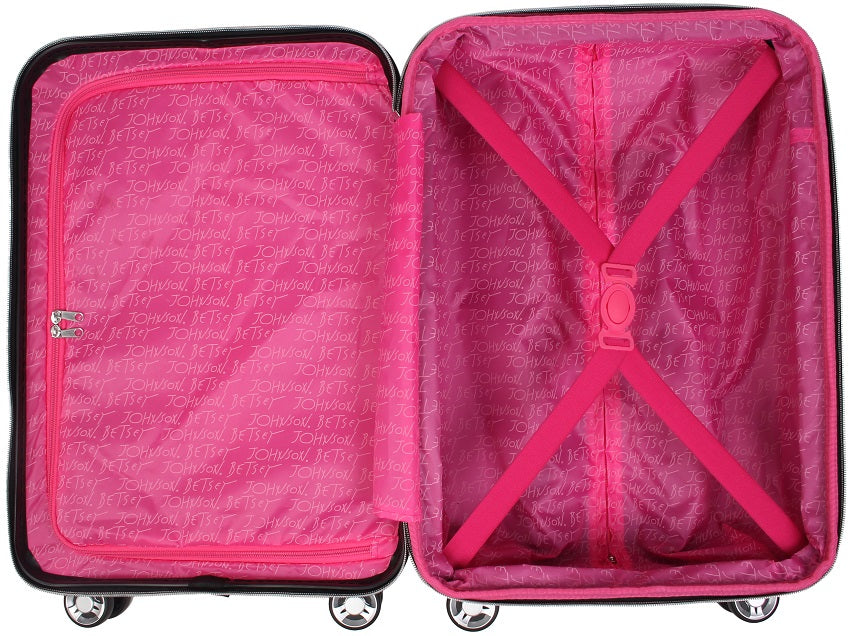 Betsey Johnson Flamingo Parade 3-Piece Luggage Set