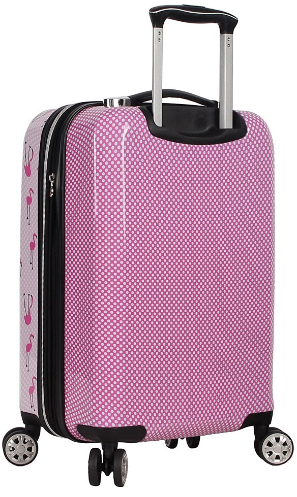 Betsey Johnson Flamingo Strut Carry-On Spinner