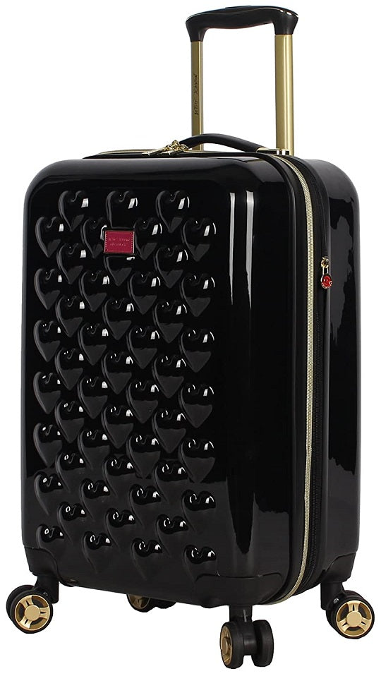Betsey Johnson Heart to Heart Carry-On Spinner