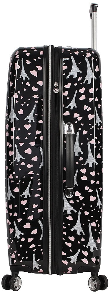 Betsey Johnson Paris Love 3-Piece Luggage Set