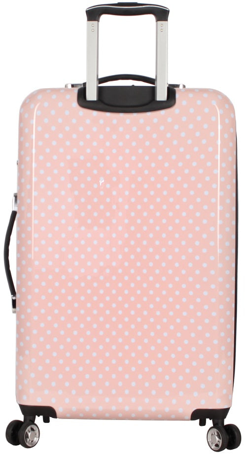 Betsey Johnson Stripe Roses 3-Piece Luggage Set