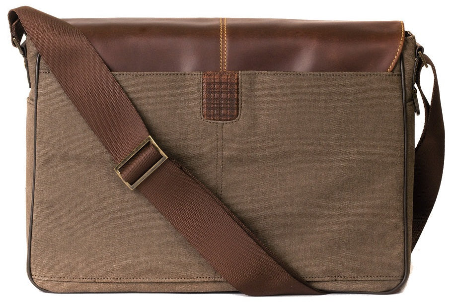 Boconi Bryant LTE Slim Double Buckle Messenger