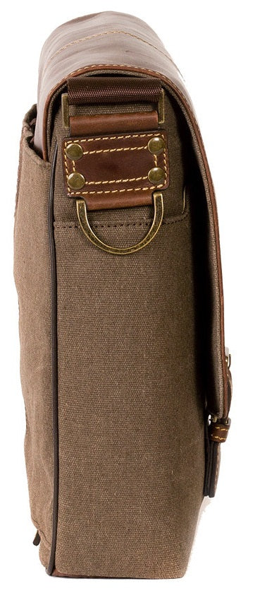 Boconi Bryant LTE Slim Double Buckle Messenger