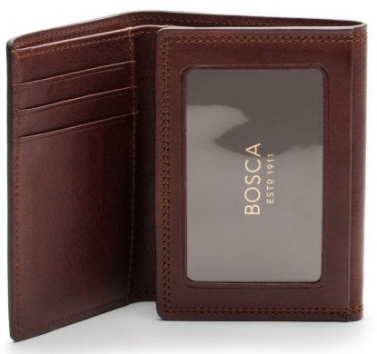 Bosca Dolce Double ID Trifold Wallet