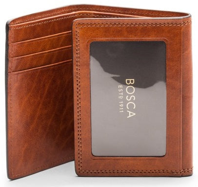 Bosca Dolce Double ID Trifold Wallet