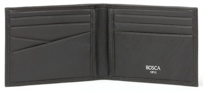 Bosca Nappa Vitello Small Bifold Wallet