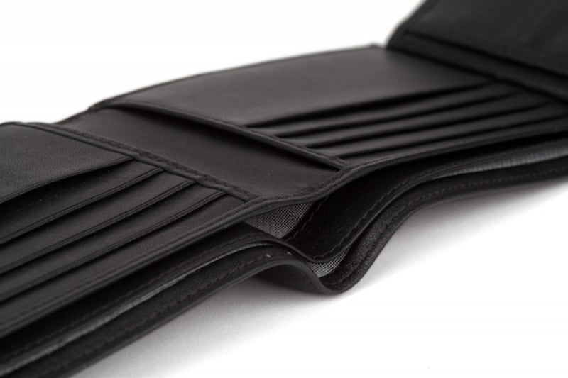 Bosca Nappa Vitello Bifold w/ Card ID Flap