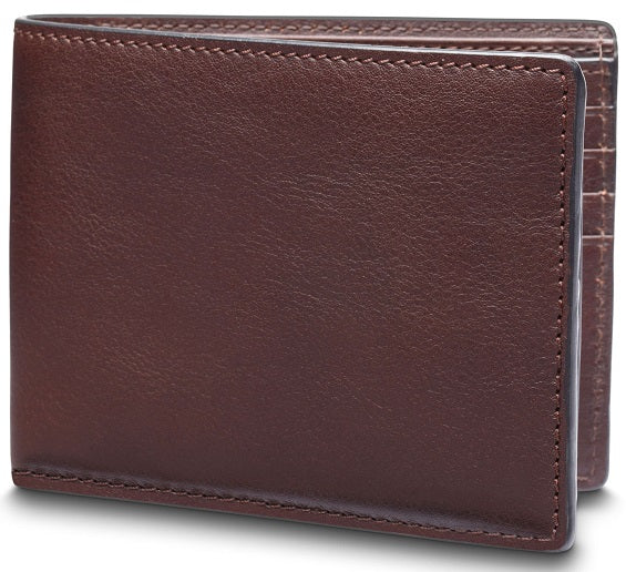 Bosca Navayo Italia Slim 10-Pocket Flip I.D. Bifold